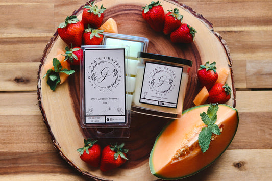 Strawberry Bellini Candle +Wax Melt Bundle