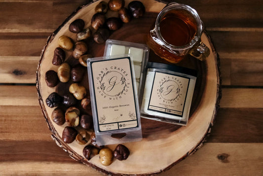 Chestnuts +Rum Candle and Wax Bundle